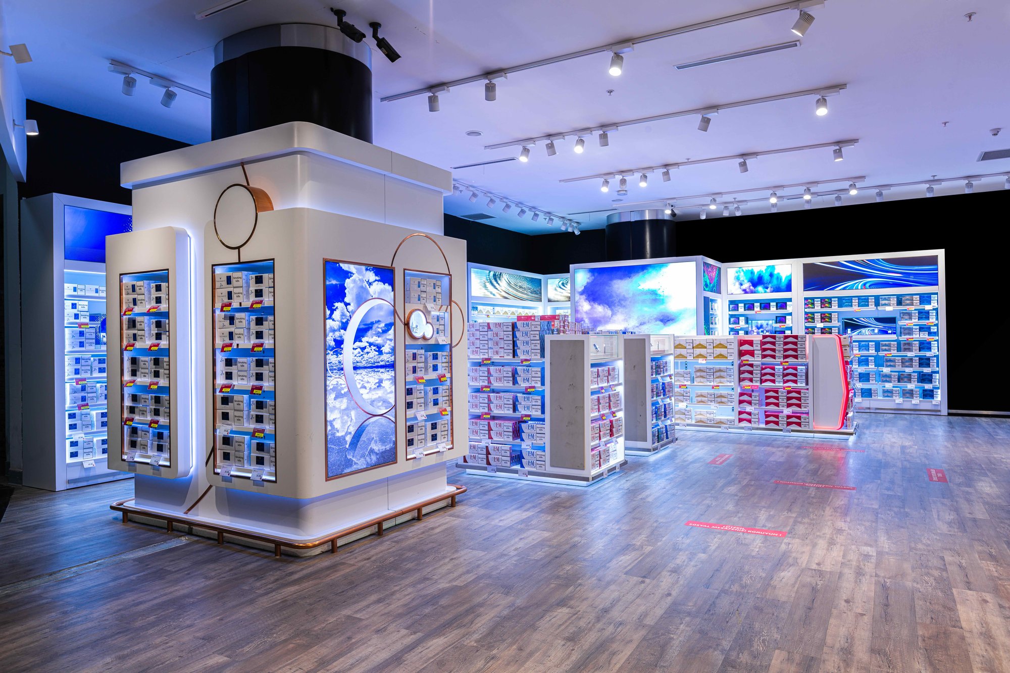 Travel-Retail- und Duty-Free-Store-Produktion